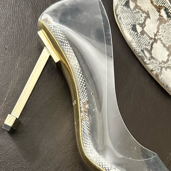 Jessica Rich So Fancy Sandals In Transparent Snake Size 39 (US 9) - Picture 9 of 16